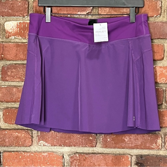 Sweaty Betty NWT women's size XL swift running skort ‎ purple pickleball tennis - Picture 1 of 12